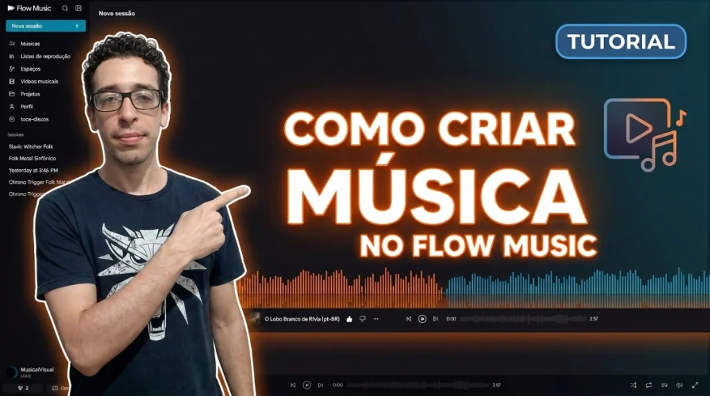 Como Criar Música com Inteligência Artificial: O Guia Definitivo de Engenharia de Prompt para Áudio (Lyria 3.5 e Flow Music)