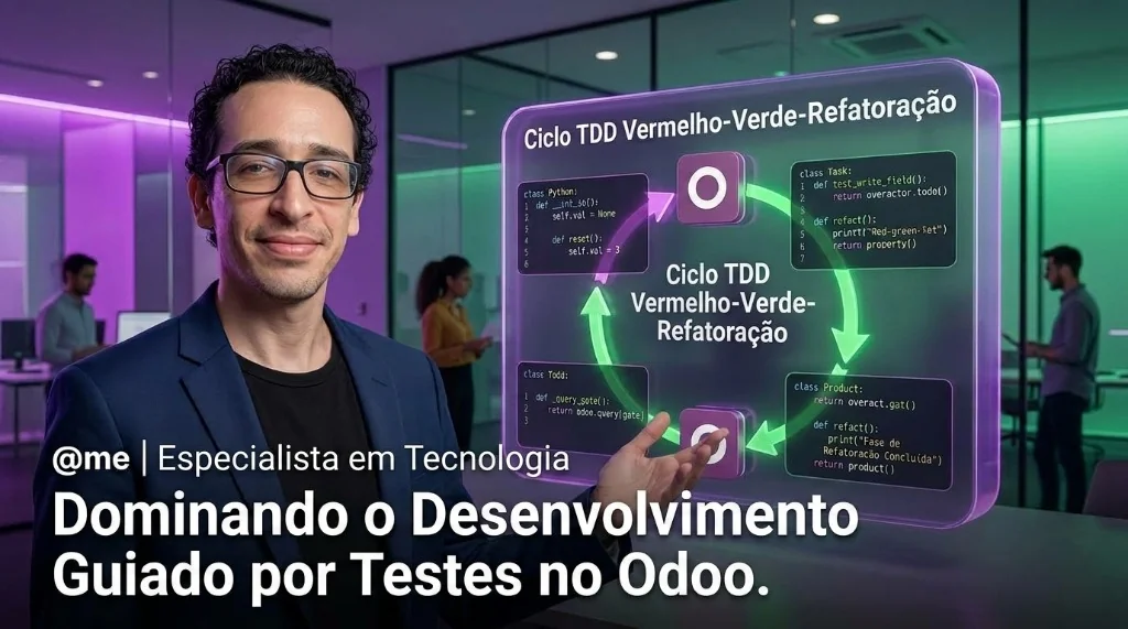 Desenvolvimento Orientado a Testes no Odoo 19 com TransactionCase
